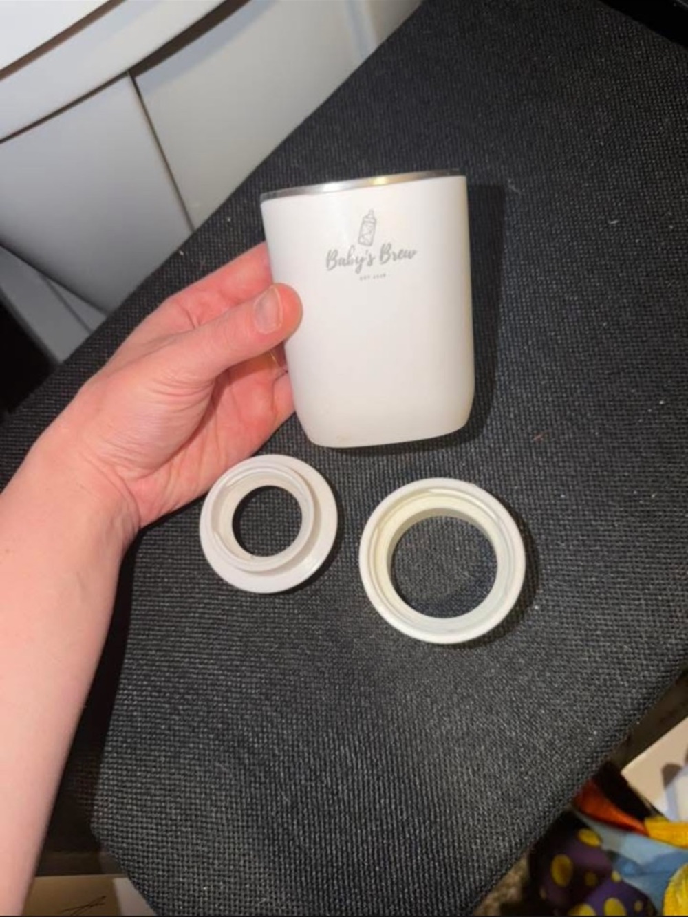 Baby's Brew White Bottle Warmer